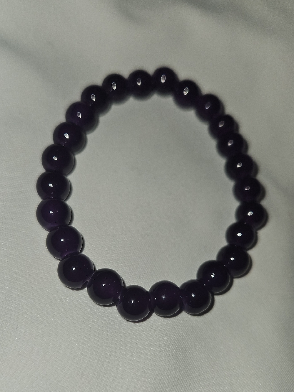 Clear Amethys Stone Bracelet